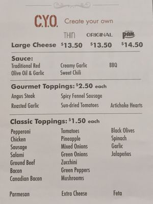 Menu photo 3 Papa Murphy's Take N Bake Fairbanks, AK Menu photo 3 Papa Murphy's Take N Bake Fairbanks, AK
