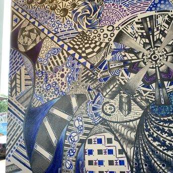 Palace Bar - Art on the wall - Gay Bars Near Me - Miami Beach, Florida