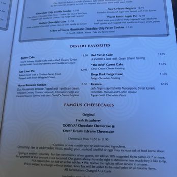 Grand Lux Cafe - Menu - American Near Me - Paramus, New Jersey