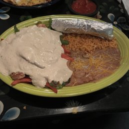 Pollo con crema Pollo con crema