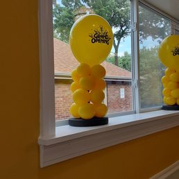 Grand opening decor