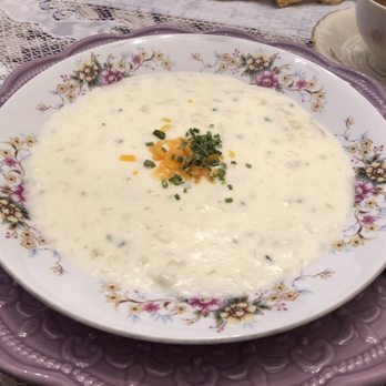 Amazing Grace Tea House - The Lord's Potato Soup - ultra comfort food! - Tea Rooms Near Me - Wauchula, Florida Amazing Grace Tea House - The Lord's Potato Soup - ultra comfort food! - Tea Rooms Near Me - Wauchula, Florida