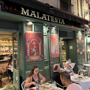 Malatesta - the front of the restaurant - Italian Near Me - Madrid, M