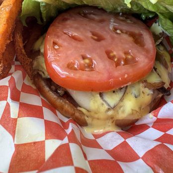 Teddy's Bigger Burgers - Lahaina - Kailua burger. Fresh vegetables - Burgers Near Me - Lahaina, Hawaii Teddy's Bigger Burgers - Lahaina - Kailua burger. Fresh vegetables - Burgers Near Me - Lahaina, Hawaii