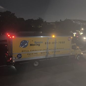Space Moving - This is their company moving truck. - Movers Near Me - San Diego, California Space Moving - This is their company moving truck. - Movers Near Me - San Diego, California