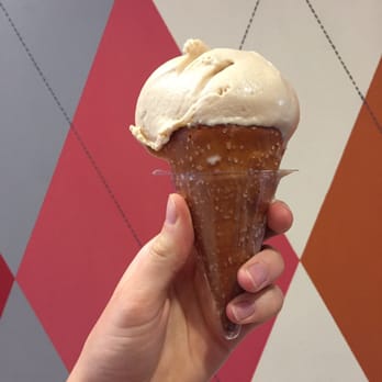 Churn - Peanut butter ice cream in a pretzel cone - Ice Cream & Frozen Yogurt Near Me - Phoenix, Arizona Churn - Peanut butter ice cream in a pretzel cone - Ice Cream & Frozen Yogurt Near Me - Phoenix, Arizona
