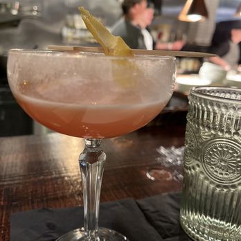 Field & Fire - Craft cocktail created just for me by bartender, Courtney! - New American Near Me - Greenville, Wisconsin