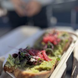 Hidden Fortress Coffee - 2 pieces of an avocado smash on bread (considered a double order)