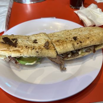 El Huequito - Their Arrachera torta. Goddamn....an unassuming sandwich, but perhaps the best sandwich of my life. - Tacos Near Me - México, D.F., DIF El Huequito - Their Arrachera torta. Goddamn....an unassuming sandwich, but perhaps the best sandwich of my life. - Tacos Near Me - México, D.F., DIF