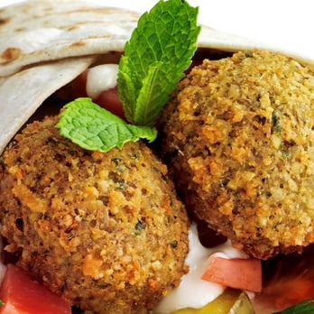 Melbourne Kebab Cafe - Falafel wrap. Photo from website - Cafes Near Me - North Melbourne, VIC Melbourne Kebab Cafe - Falafel wrap. Photo from website - Cafes Near Me - North Melbourne, VIC