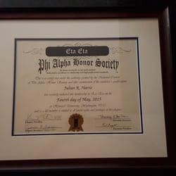 Framesmith DC - Full award.