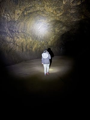 Lava River Cave by null