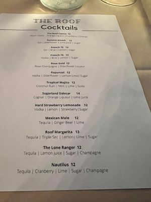 Menu photo 3 The Roof Sugar Land, TX