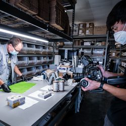 Brown Barn Films - Filming a video for Soap Cauldron a local business in Petaluma, California.