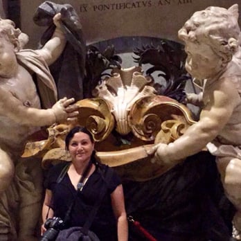 Cappella Sistina - I am standing inside St. Peter's Basilica in the Vatican. - Churches Near Me - Rome, RM