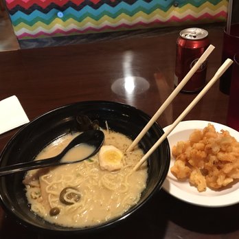 Zen Ramen & Sushi Burrito - Spicy tonkatsu shrimp ramen (not at all spicy) - Poke Near Me - Clemson, South Carolina Zen Ramen & Sushi Burrito - Spicy tonkatsu shrimp ramen (not at all spicy) - Poke Near Me - Clemson, South Carolina
