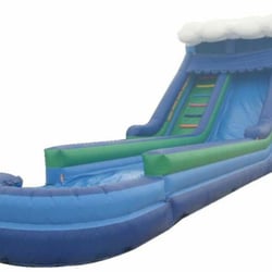 Fun N Jump - Tsumami Water Slide w/ pool
