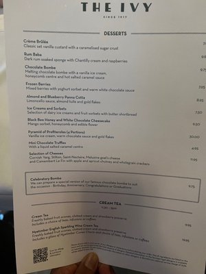 Menu photo 1 The Ivy Bath Brasserie Bath, BAS