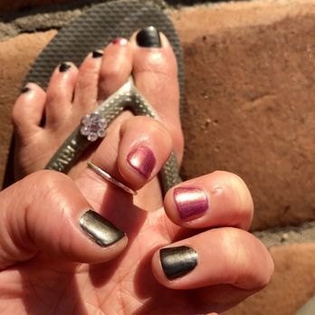 Angel's Nail Salon - 2 color style never gets old for me - Nail Salons Near Me - La Mesa, California