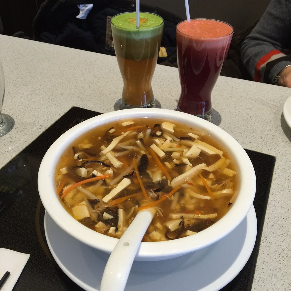Hot and sour soup Hot and sour soup