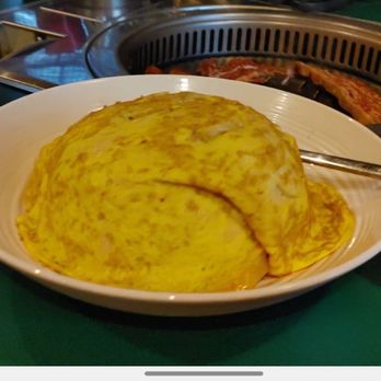 Arirang Korean BBQ - Kimchi fried rice covered in egg - Korean Near Me - Lexington, Kentucky