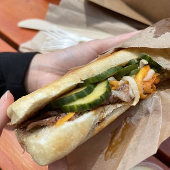 Duckfat - The Duck Confit Bahn mi - New American Near Me - Portland, Maine Duckfat - The Duck Confit Bahn mi - New American Near Me - Portland, Maine