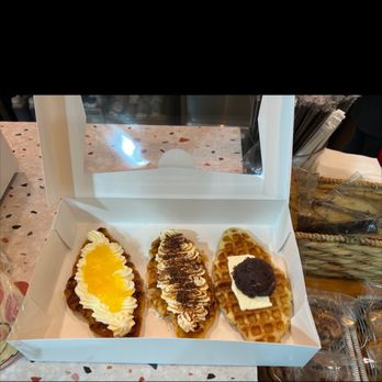 Maison De Croissant - Mango, tiramisu, and red bean croffle!! So good! - Bakeries Near Me - Irvine, California Maison De Croissant - Mango, tiramisu, and red bean croffle!! So good! - Bakeries Near Me - Irvine, California