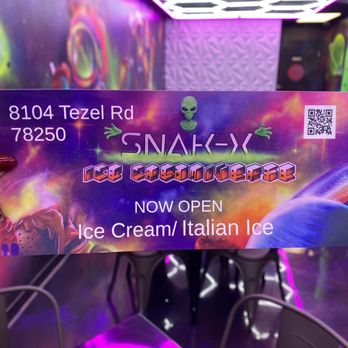 Snak X - Put that address in your GPS and get there quick! - Ice Cream & Frozen Yogurt Near Me - San Antonio, Texas