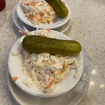 Cross Bay Diner - Homemade Coleslaw & Pickles - American Near Me - Howard Beach, New York