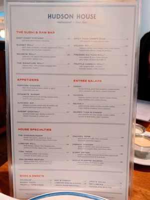 Menu photo 2 Hudson House Houston, TX