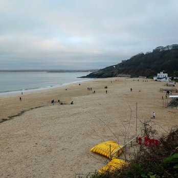 Porthminster Beach - views from the walkway above the beach - Beaches Near Me