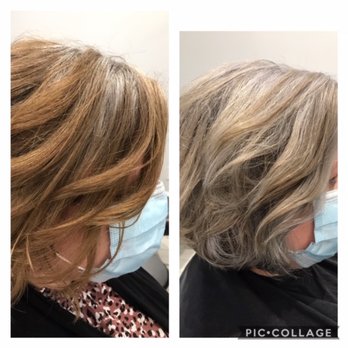 Tru Salon and Spa - Transitioning to gray by Laura - Nail Salons Near Me - Shorewood, Illinois Tru Salon and Spa - Transitioning to gray by Laura - Nail Salons Near Me - Shorewood, Illinois