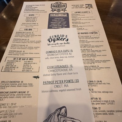 Menu photo 2 Conrad's Seafood Restaurant - Abingdon Abingdon, MD Menu photo 2 Conrad's Seafood Restaurant - Abingdon Abingdon, MD