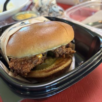 PDQ Chicken - PDQ Sandwich, not a fan of the sauce, I would hold it next time - Fast Food Near Me - Bradenton, Florida PDQ Chicken - PDQ Sandwich, not a fan of the sauce, I would hold it next time - Fast Food Near Me - Bradenton, Florida