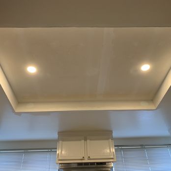 EvaMax renovation ideas - EvaMax removed and replaced old kitchen lighting (with ballasts) with new recessed lighting. This is before the ceiling was painted. - Handyman Near Me EvaMax renovation ideas - EvaMax removed and replaced old kitchen lighting (with ballasts) with new recessed lighting. This is before the ceiling was painted. - Handyman Near Me