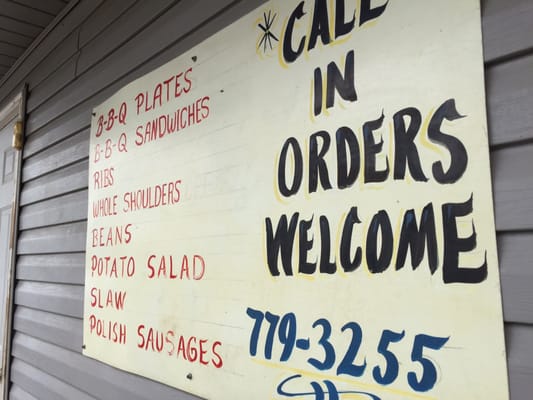 Menu photo 3 Helen's Bar B Q Brownsville, TN