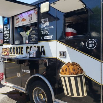 Cookie Coma - a food truck parked in a parking lot - Food Trucks Near Me Cookie Coma - a food truck parked in a parking lot - Food Trucks Near Me