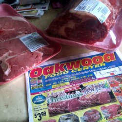 Oakwood Food Center - Porterhouse Steak $2.99 lb and Prime Rib $3.99 lb till January 2nd WOWS got mines