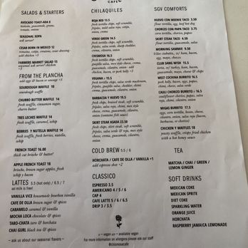 Chismosa Cafe - Menu - New Mexican Cuisine Near Me - Covina, California