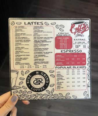 Menu photo 2 Rise & Grind Coffee Midvale, UT Menu photo 2 Rise & Grind Coffee Midvale, UT