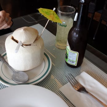 Bhan Baitong - Young coconut - Thai Near Me - Lake Forest, California Bhan Baitong - Young coconut - Thai Near Me - Lake Forest, California