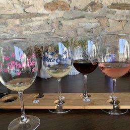 four glasses of wine four glasses of wine