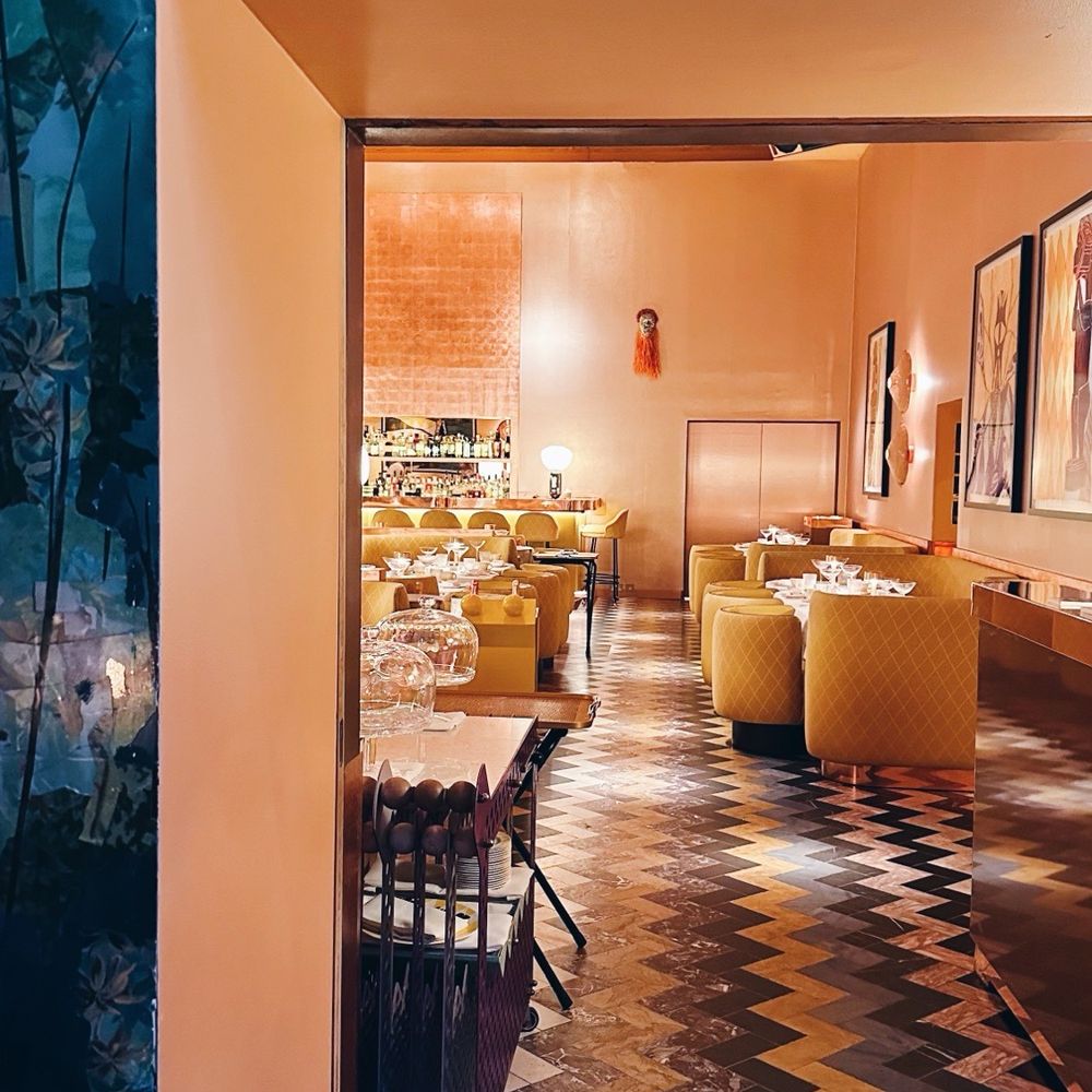 Sketch - entrance to the dining room - French Near Me - London, XGL