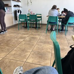Inside garden grill