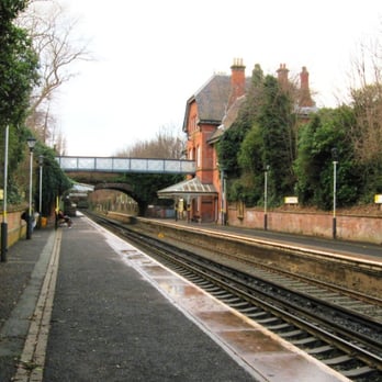 Cressington Station - Cressington station, from the Liverpool-bound platform - Train Stations Near Me - Garston, XMS