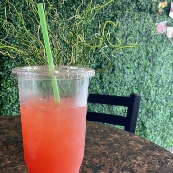 Essential Lowell - Flamingo Spritzer 32oz specialty tea - Nutritionists Near Me - Lowell, Indiana
