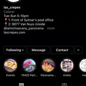 La's Crepes - make sure to follow them! - Creperies Near Me - Sylmar, California