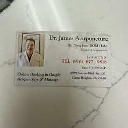 Dr. James Acupuncture - Dr. James Acupuncture