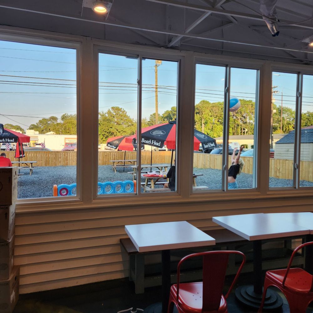 Jack’s Cosmic Dogs - Outdoor eating area - Hot Dogs Near Me - Charleston, South Carolina Jack’s Cosmic Dogs - Outdoor eating area - Hot Dogs Near Me - Charleston, South Carolina