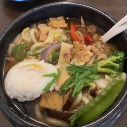 Vegetable udon Vegetable udon